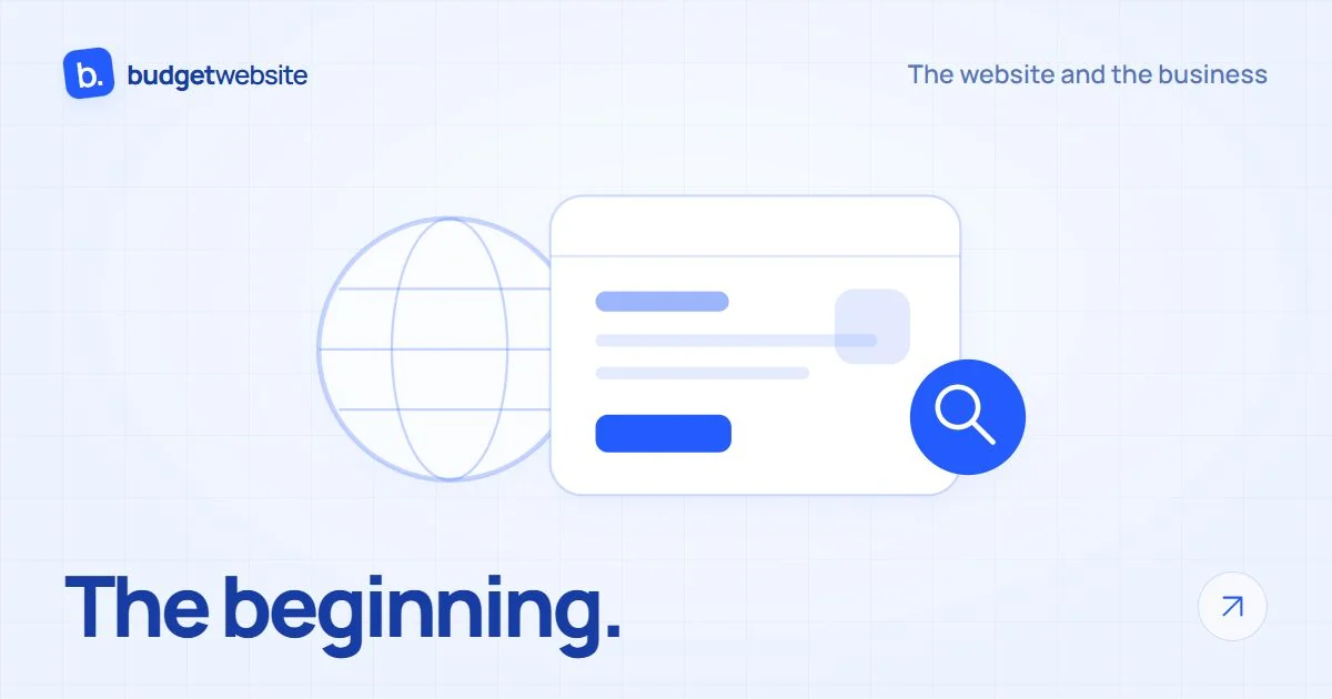 A personal business website related to the internet and searching for information.