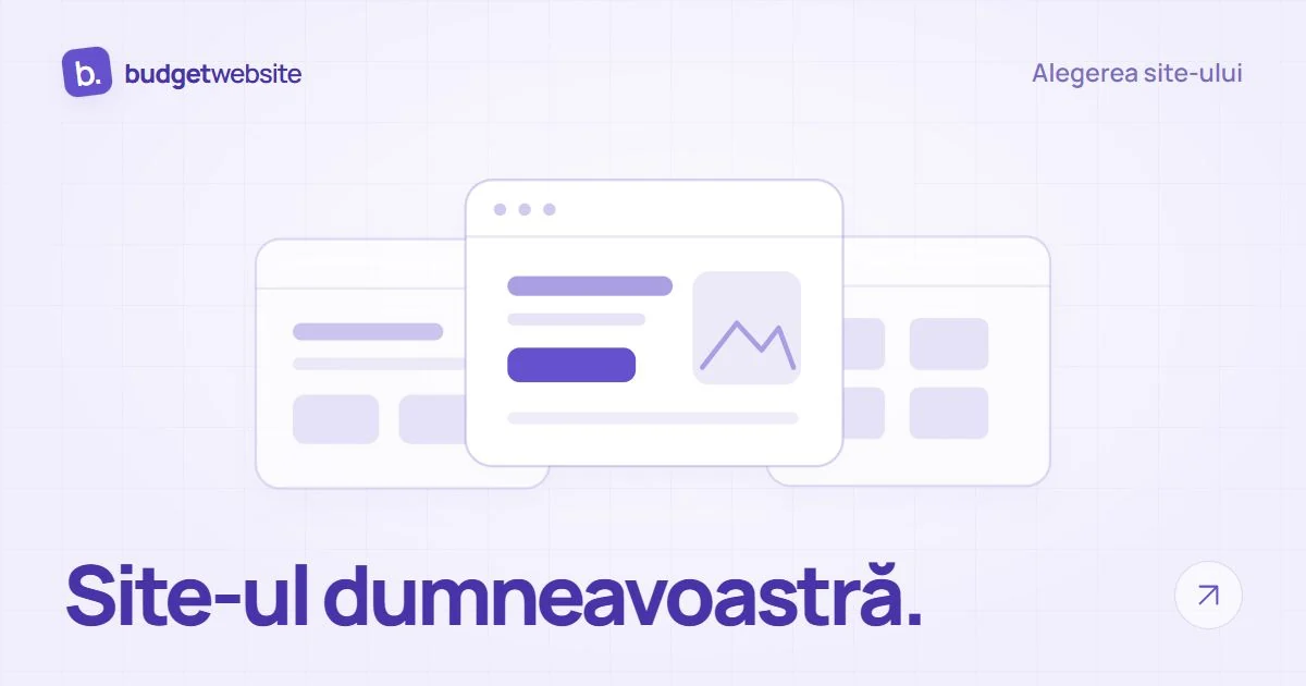 Trei structuri diferite pentru un site de firmă, un catalog de produse și un magazin online.