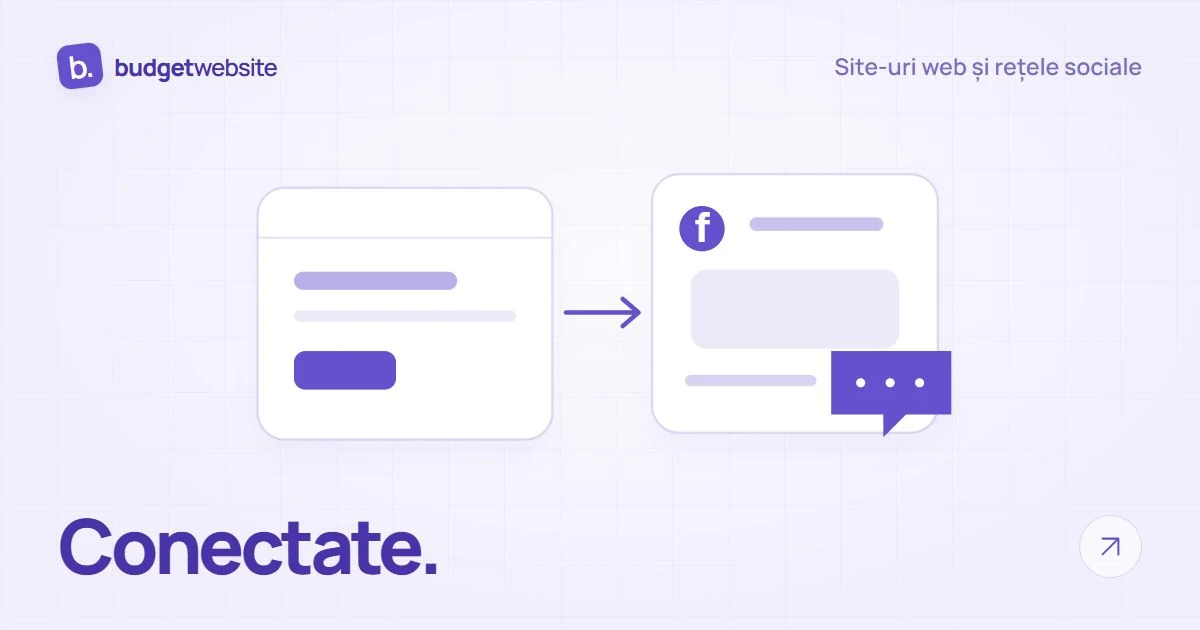 Un site web propriu și o pagină de socializare care funcționează ca două canale complementare.